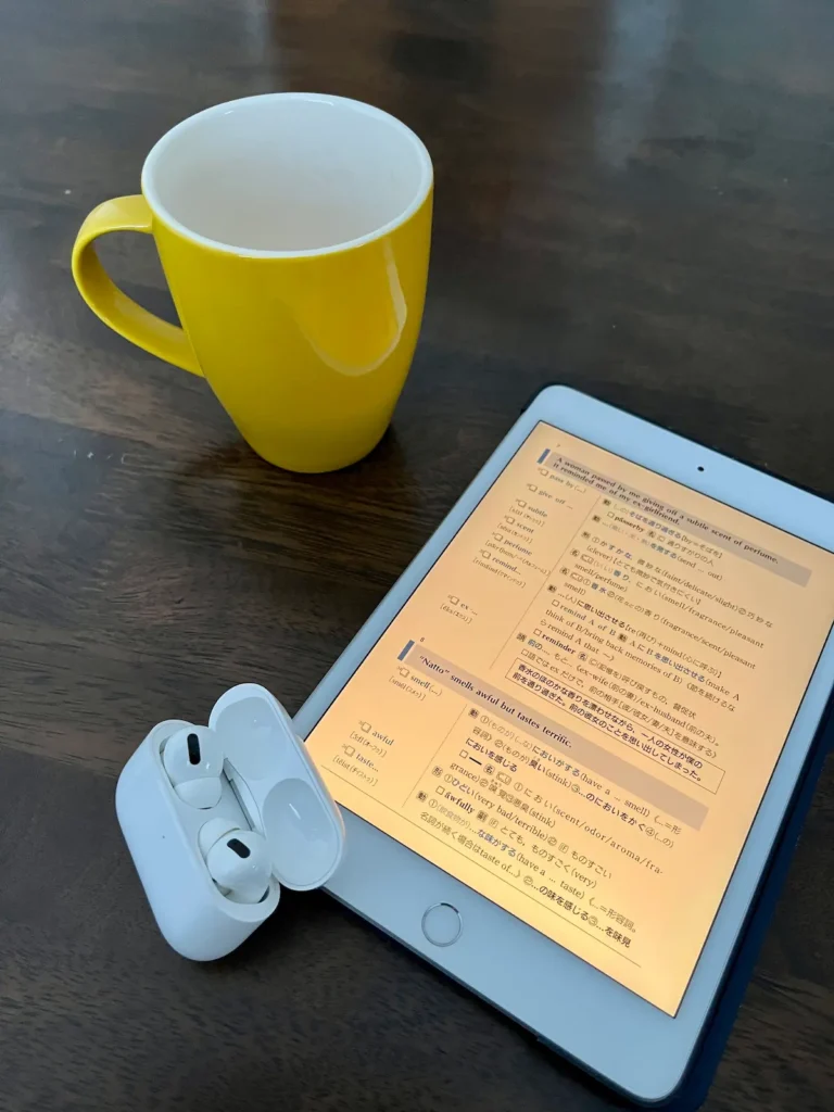 英語学習に使っているAirPods ProとiPad