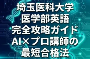 埼玉医科大学医学部英語の完全攻略ガイド - AI×プロ講師の最短合格法