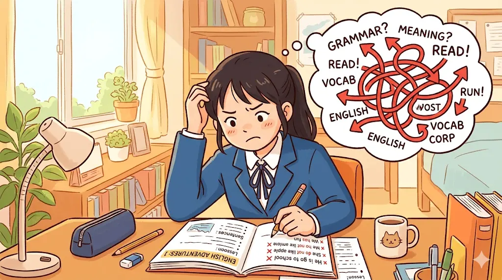 英語長文が読めない原因