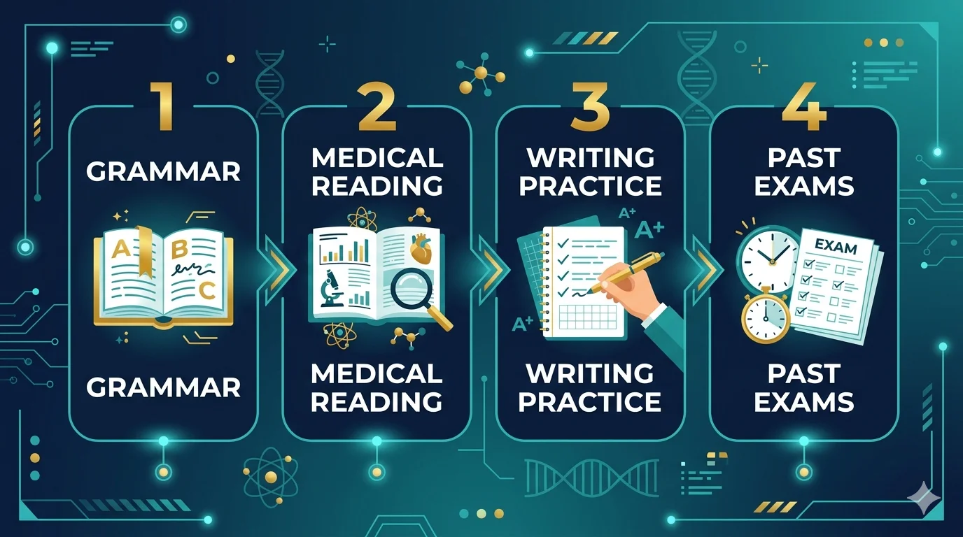 昭和医科大学英語 4ステップ勉強法